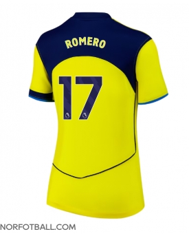 Billige Fotballdrakt Tottenham Hotspur Cristian Romero #17 Replika Tredjedrakt Dame 2025-26 Kortermet